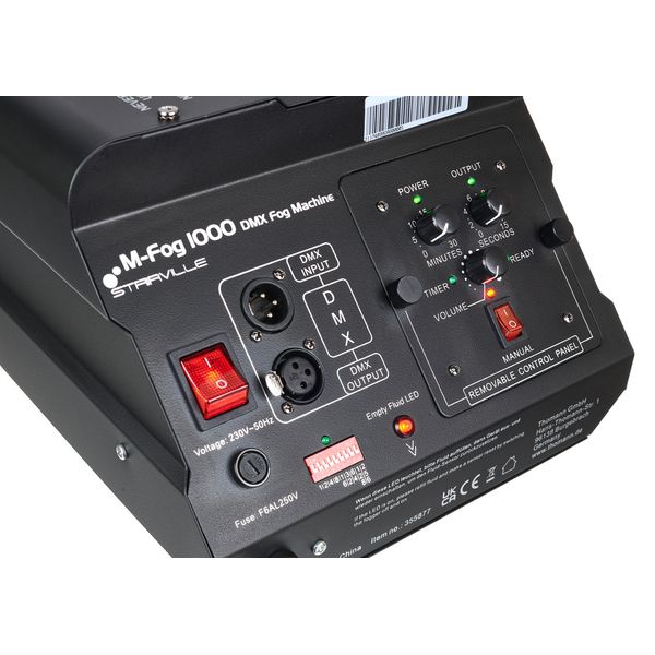 Stairville M-Fog 1000 DMX Fog Mach Bundle