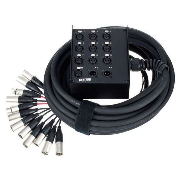 pro snake MTS10/2 S Multicore 10m