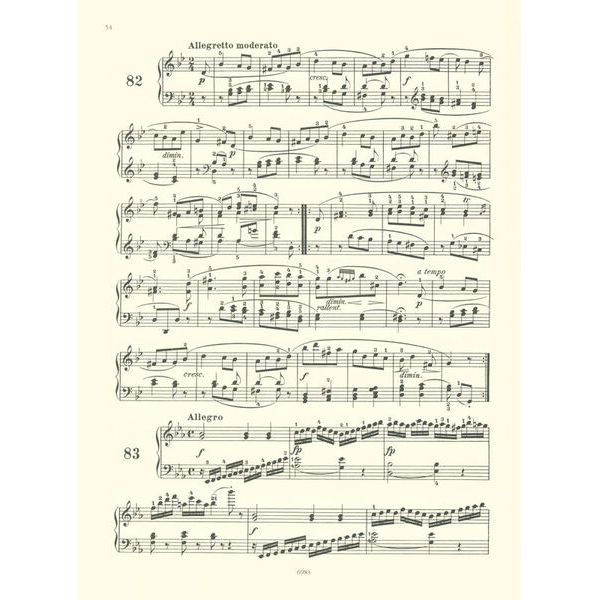 Edition Peters Czerny 100 leichte bungsstück