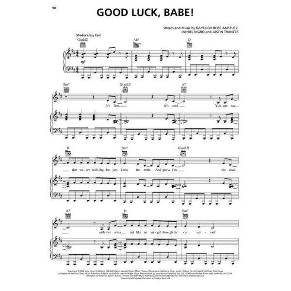 Hal Leonard Chappell Roan The Rise & Fall