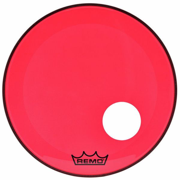Remo 22" P3 Colortone Reso Red