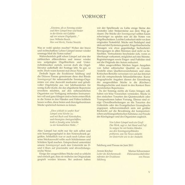 Brenreiter Sonntagsorgel 1