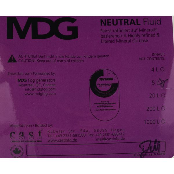 MDG Neutral Fluid 5 L