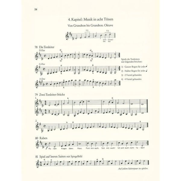 Schott Der Anfang des Geigenspiels