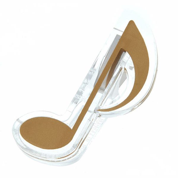 agifty Music Clip Eight Note Gold