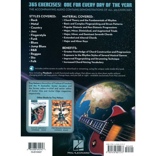 Hal Leonard Rhythm Guitar 365: Daily