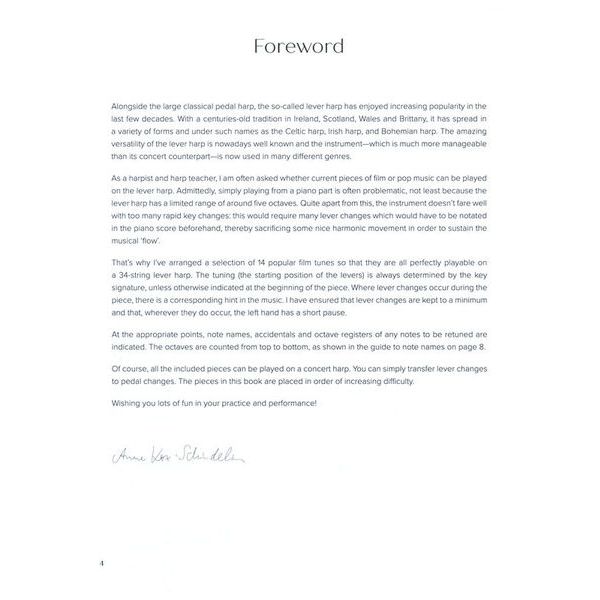 De Haske Film Tunes for Harp