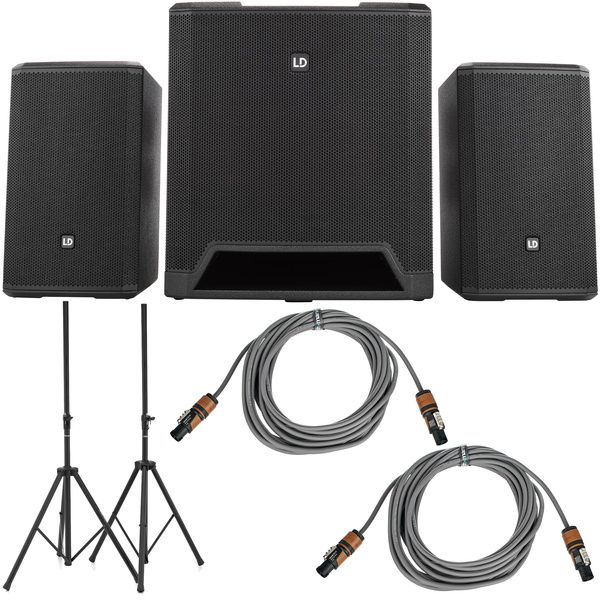 LD Systems Dave 15 G4X Stand Bundle