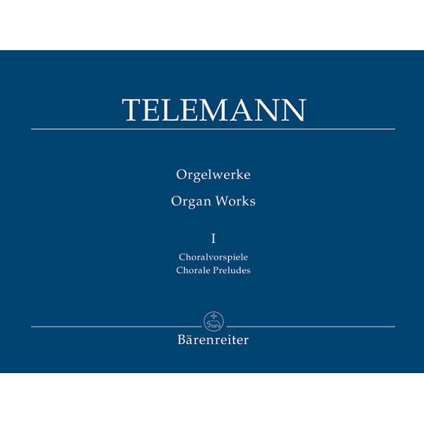 Brenreiter Telemann Orgelwerke 1