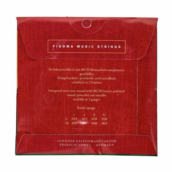 Fisoma F3120M Mandola Strings 80/20