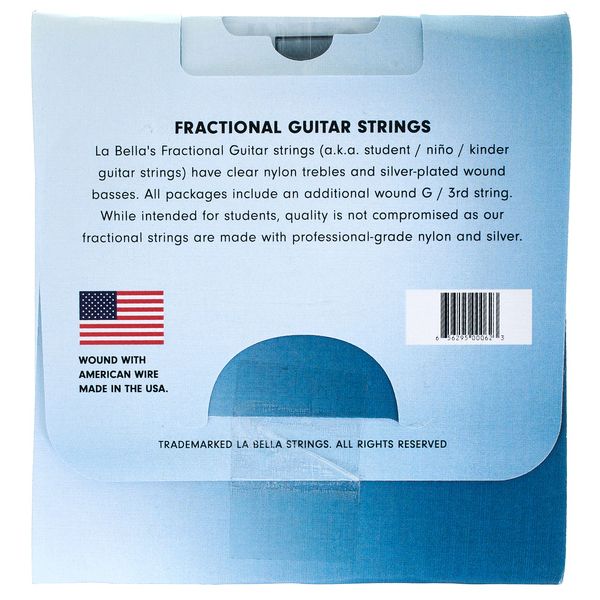 La Bella FG114 1/4 Guitar Nylon