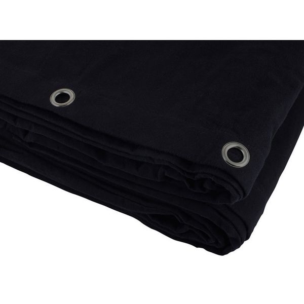 Stairville Curtain 160g/m 1.0x3.0m Bk