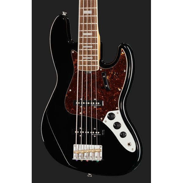 Harley Benton MV-5JB Black w/Bag