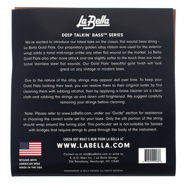 La Bella 760FGS Deep Talkin Bass