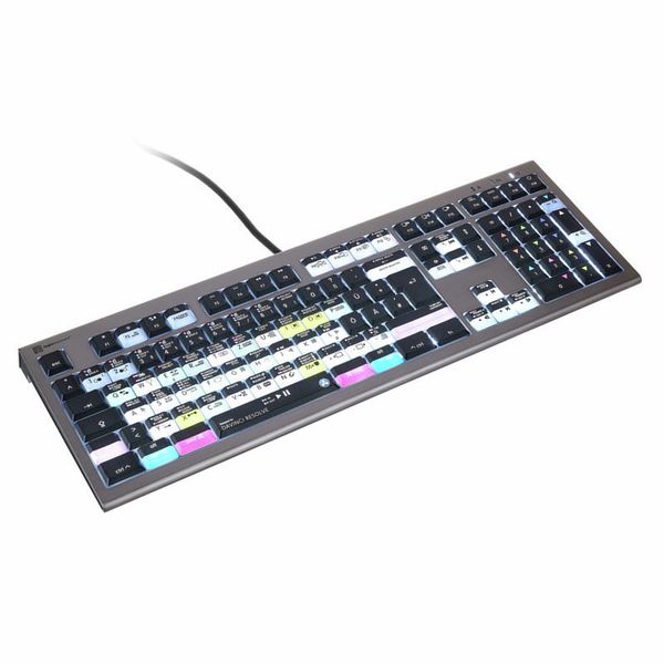 Logickeyboard Astra 2 Davinci Resolve DE Mac