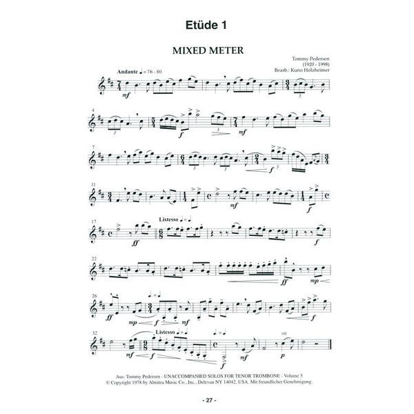 Musikverlag Heinlein Praxis Tenorhorn