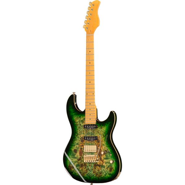 Larry Carlton S10 HSS Transparent Green