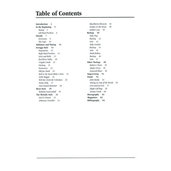 Oak Publications Teach Yourself Bluegrass Banjo