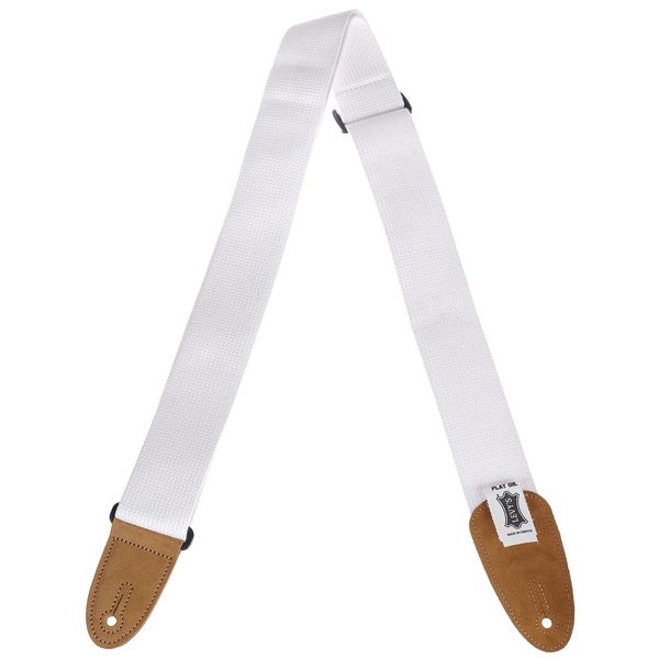 Levys Classic Cotton Strap 2" WHT