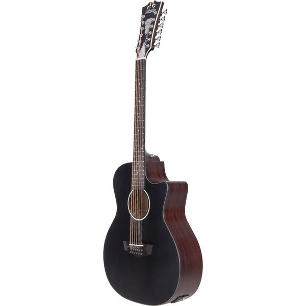 DAngelico Premier Fulton LS Matte Black