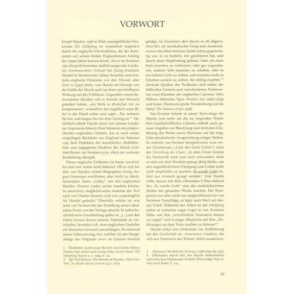 Brenreiter Haydn Die Schöpfung
