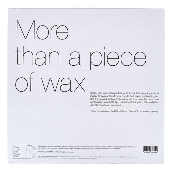 Serato 12" Sticker Lock Control Vinyl