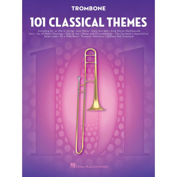 Hal Leonard 101 Classical Themes Trombone