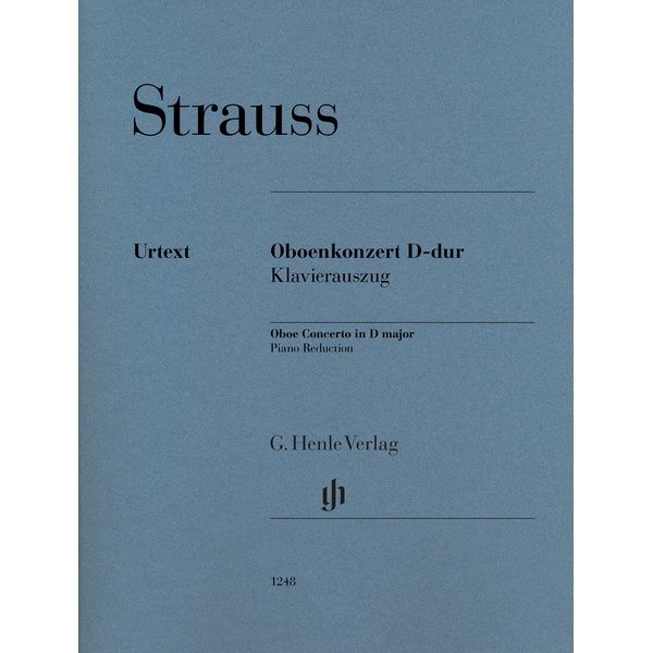 Henle Verlag Strauss Oboenkonzert D-Dur