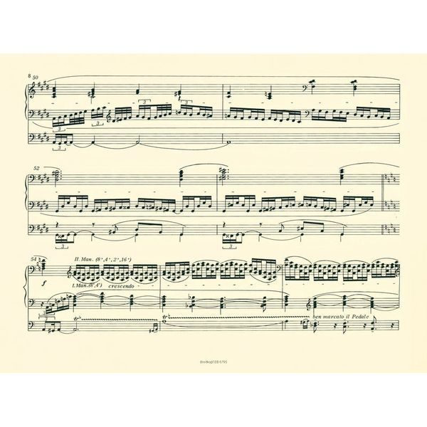 Breitkopf & Hrtel Liszt Der Heilige Franziskus