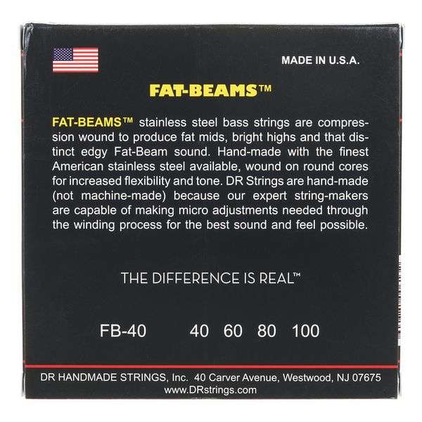 DR Strings Fat-Beams FB-40