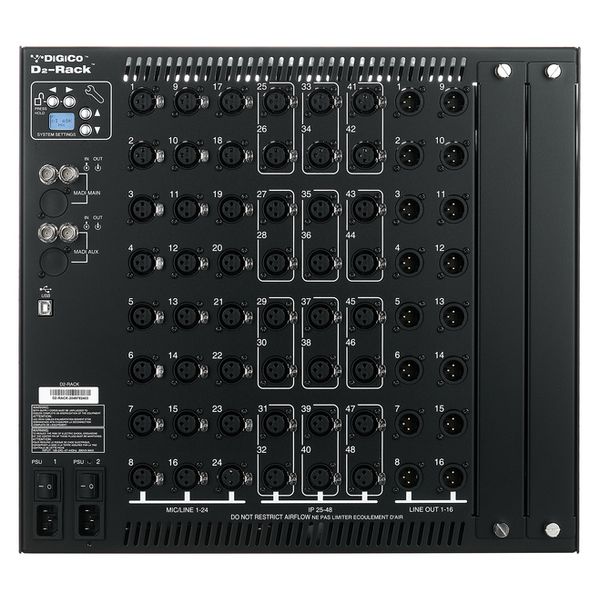 DiGiCo D2-Rack BNC 48/16
