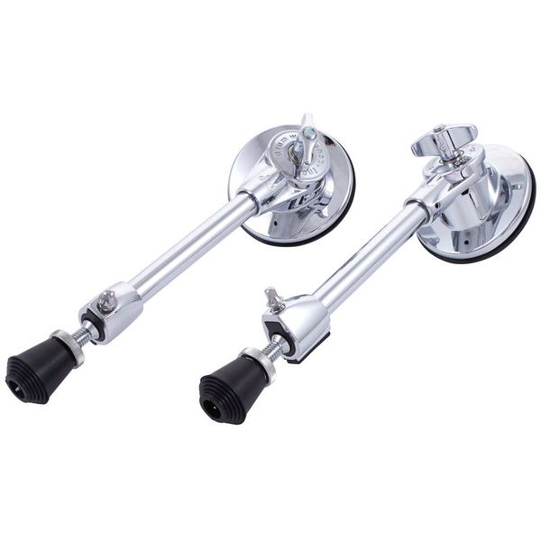 DW Bass Drum Legs Pair Chrome