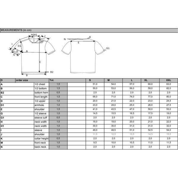 Xam Schrock  T-Shirt Mister Long Wave M
