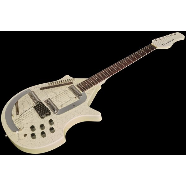 Danelectro Sitar White Crackle