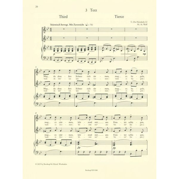 Breitkopf & Hrtel Wege zum Duettgesang