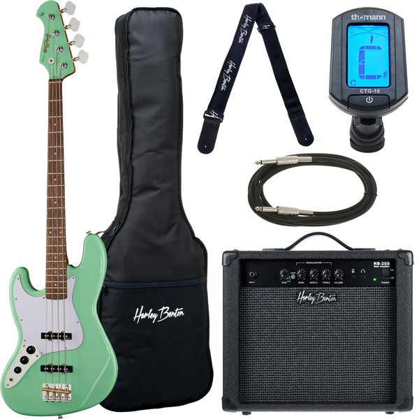 Harley Benton JB-62 LH CC SFG Set