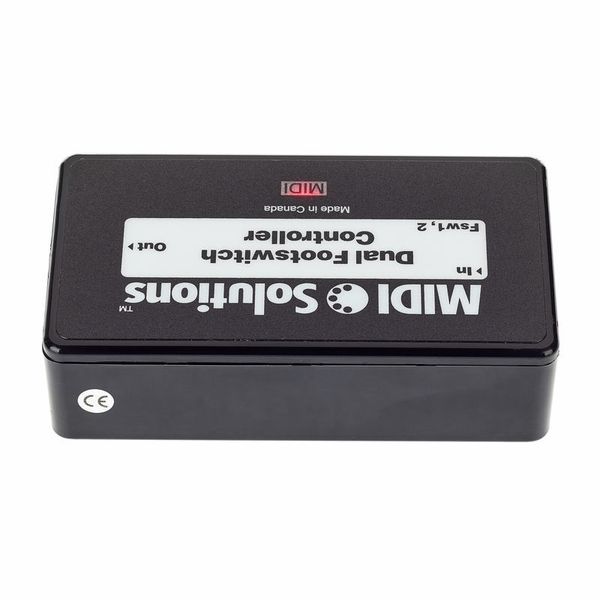 MIDI Solutions Dual Footswitch Controller