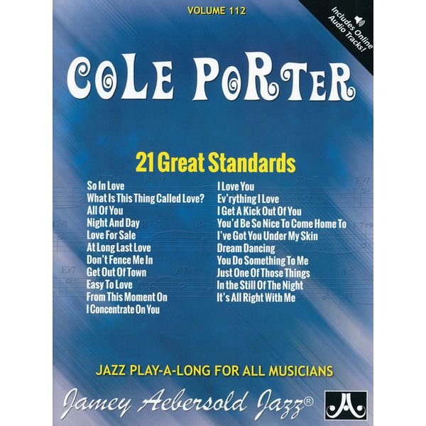 Jamey Aebersold Cole Porter 21 Great Standards