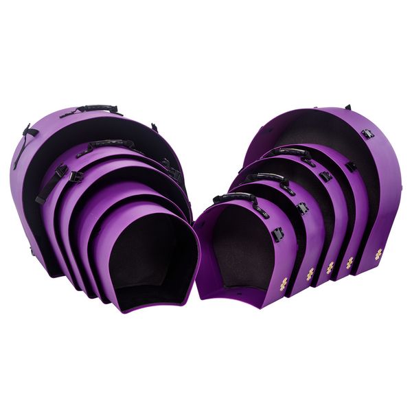 Hardcase HFUSION2 F.Lined Set Purple