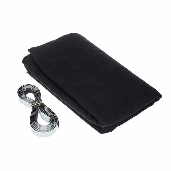 Stairville Skirt 160g/m 4.0x0.6m Bk