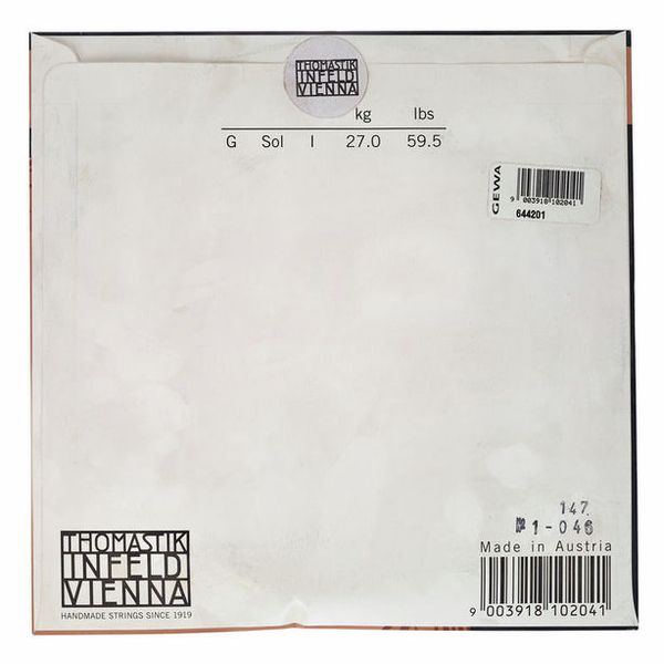 Thomastik Spirocore G Bass 4/4 light