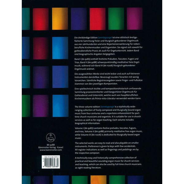 Brenreiter Sonntagsorgel 2
