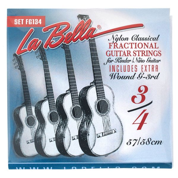 La Bella FG134 3/4 Guitar Nylon