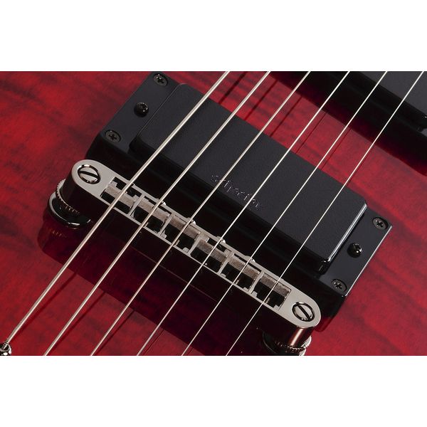 Schecter Demon-6 Crimson Red Burst