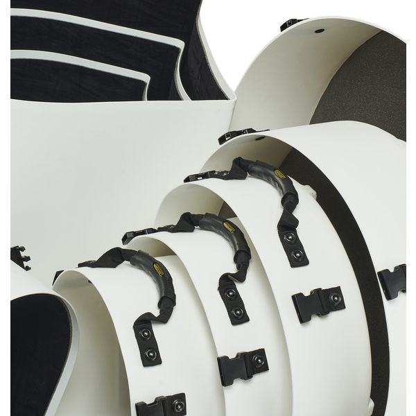 Hardcase HRockFus3 F.Lined Set White