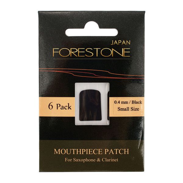 Forestone Mouthpiece Patch Black Small