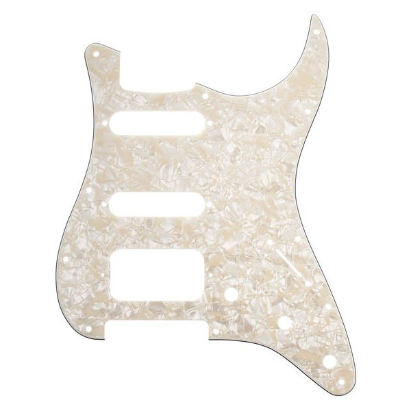 Fender Pickguard HSS Aged White Moto