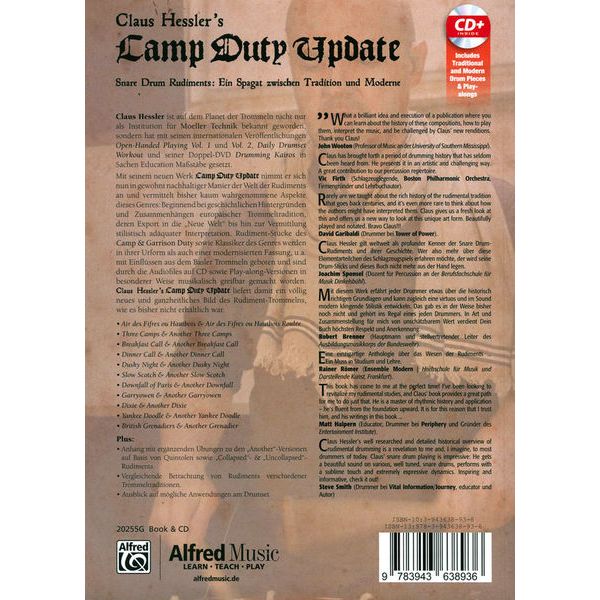 Alfred Music Publishing Camp Duty Update