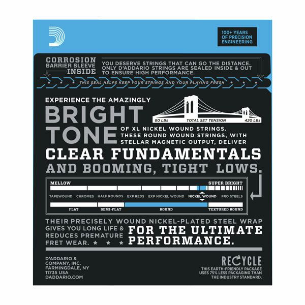 Daddario EXL170-6 Regular Light