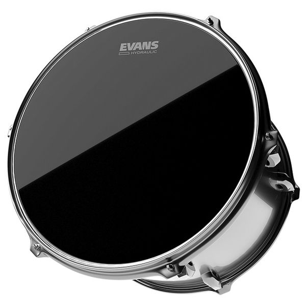 Evans 14" Hydraulic Black Tom
